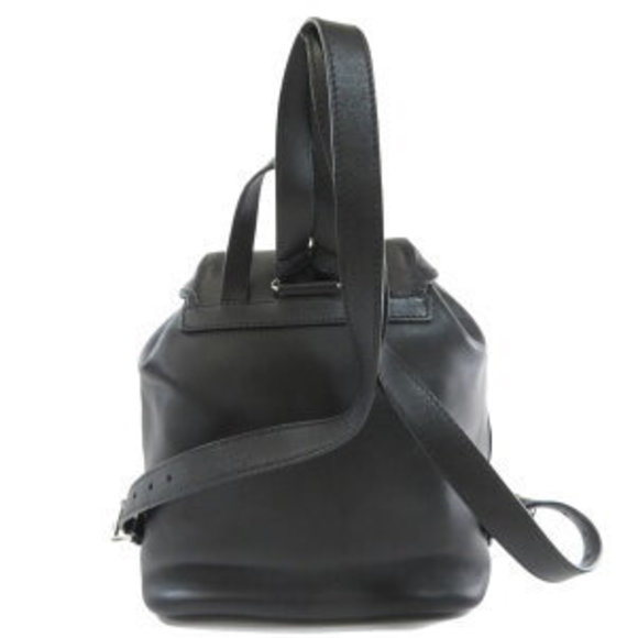 Prada Plate Backpack Leather - Picture 1 of 9